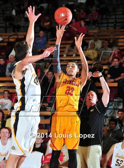 Thumbnail 2 in Orange Lutheran @ Foothill (Nike Extravaganza) photogallery.