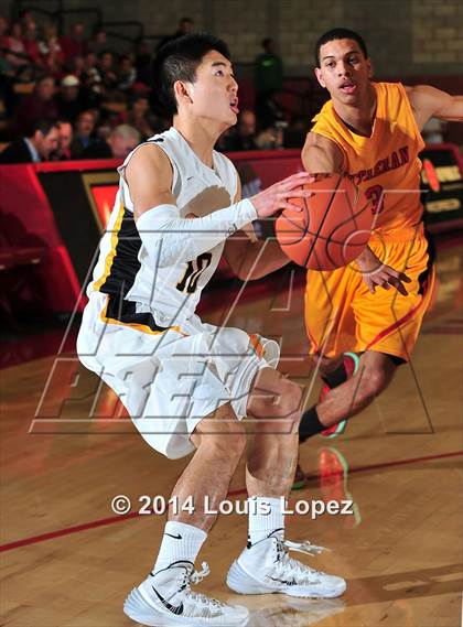Thumbnail 1 in Orange Lutheran @ Foothill (Nike Extravaganza) photogallery.