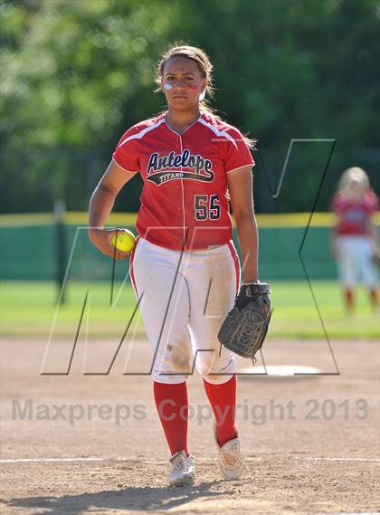 Thumbnail 3 in Antelope vs. Pioneer (CIF SJS D3 Final - Game 1) photogallery.