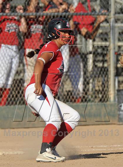Thumbnail 3 in Antelope vs. Pioneer (CIF SJS D3 Final - Game 1) photogallery.