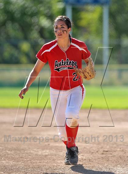 Thumbnail 1 in Antelope vs. Pioneer (CIF SJS D3 Final - Game 1) photogallery.