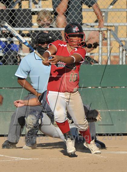 Thumbnail 2 in Antelope vs. Pioneer (CIF SJS D3 Final - Game 1) photogallery.