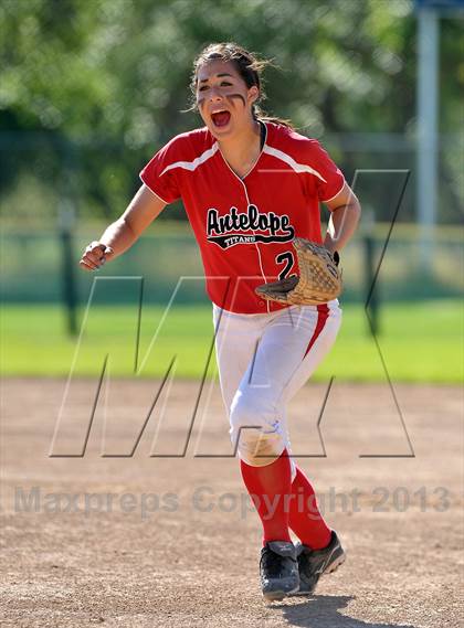 Thumbnail 2 in Antelope vs. Pioneer (CIF SJS D3 Final - Game 1) photogallery.