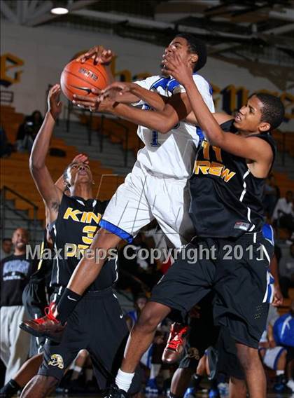 Thumbnail 2 in King-Drew Medical vs. Jordan (Lynwood Christmas Challenge) photogallery.