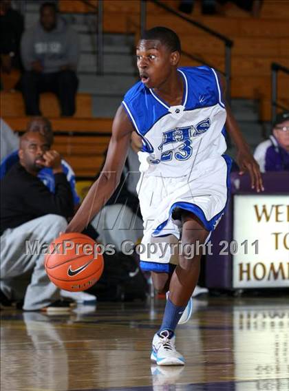 Thumbnail 2 in King-Drew Medical vs. Jordan (Lynwood Christmas Challenge) photogallery.