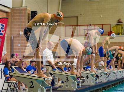 Thumbnail 3 in UIL 4A Swimming and Diving (Prelim) photogallery.
