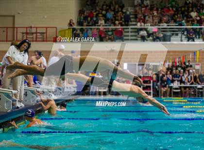 Thumbnail 3 in UIL 4A Swimming and Diving (Prelim) photogallery.