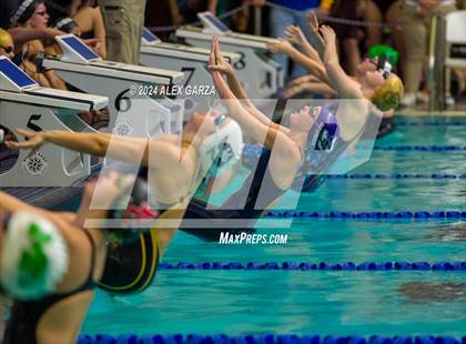Thumbnail 2 in UIL 4A Swimming and Diving (Prelim) photogallery.