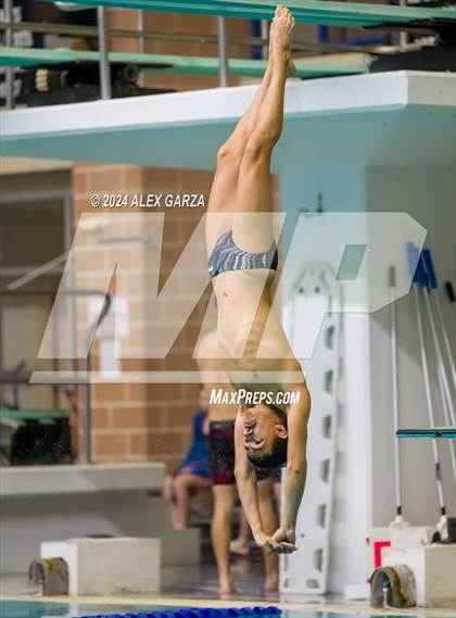 Thumbnail 2 in UIL 4A Swimming and Diving (Prelim) photogallery.
