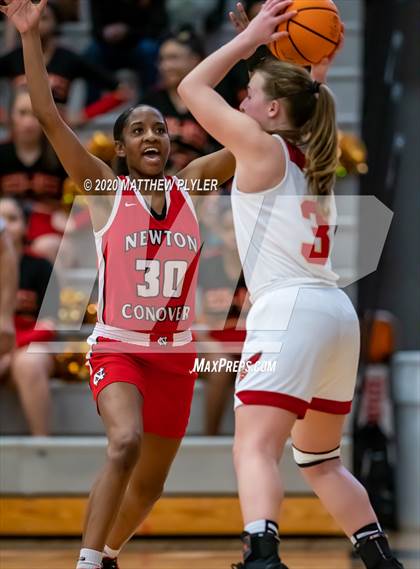 Thumbnail 2 in Newton-Conover vs. Salisbury (NCHSAA 2A Western Regional Final) photogallery.