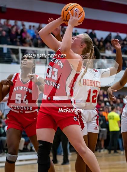 Thumbnail 2 in Newton-Conover vs. Salisbury (NCHSAA 2A Western Regional Final) photogallery.