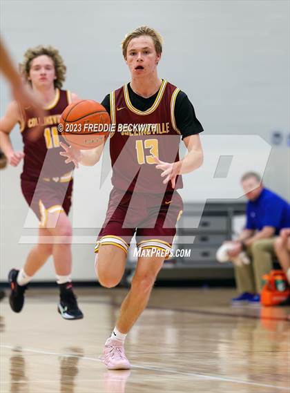 Thumbnail 1 in Collinsville vs Wolfe City (UIL 2A Bi-District Playoff) photogallery.