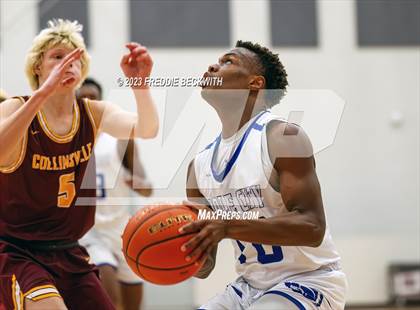 Thumbnail 3 in Collinsville vs Wolfe City (UIL 2A Bi-District Playoff) photogallery.