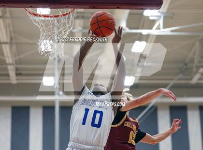 Thumbnail 2 in Collinsville vs Wolfe City (UIL 2A Bi-District Playoff) photogallery.