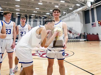Thumbnail 2 in Collinsville vs Wolfe City (UIL 2A Bi-District Playoff) photogallery.