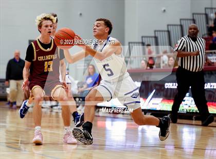 Thumbnail 3 in Collinsville vs Wolfe City (UIL 2A Bi-District Playoff) photogallery.