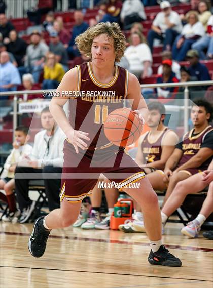 Thumbnail 1 in Collinsville vs Wolfe City (UIL 2A Bi-District Playoff) photogallery.