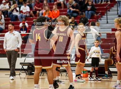 Thumbnail 2 in Collinsville vs Wolfe City (UIL 2A Bi-District Playoff) photogallery.
