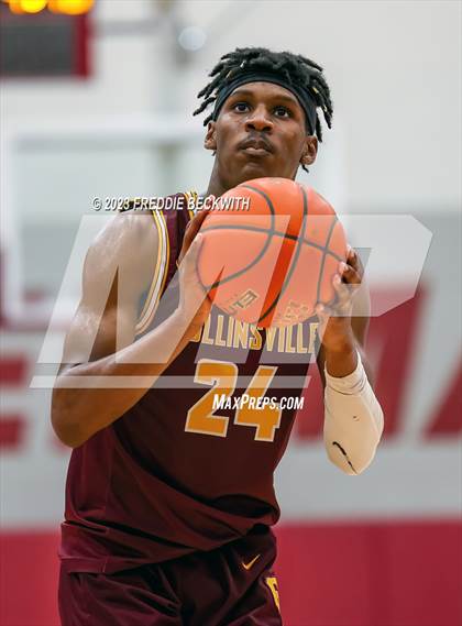 Thumbnail 2 in Collinsville vs Wolfe City (UIL 2A Bi-District Playoff) photogallery.