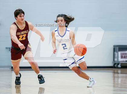 Thumbnail 3 in Collinsville vs Wolfe City (UIL 2A Bi-District Playoff) photogallery.