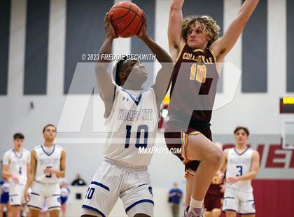 Thumbnail 2 in Collinsville vs Wolfe City (UIL 2A Bi-District Playoff) photogallery.
