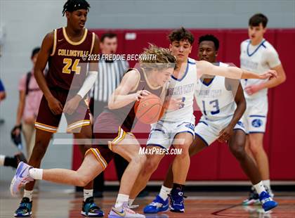 Thumbnail 1 in Collinsville vs Wolfe City (UIL 2A Bi-District Playoff) photogallery.
