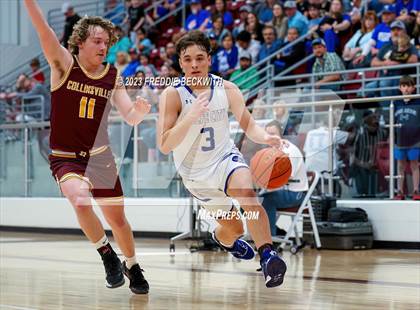 Thumbnail 3 in Collinsville vs Wolfe City (UIL 2A Bi-District Playoff) photogallery.