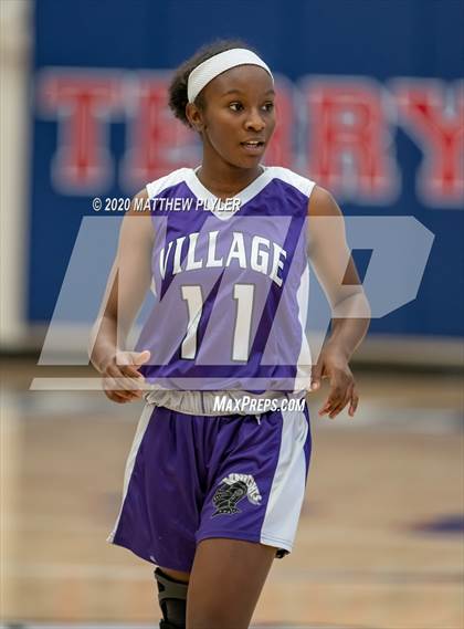 Thumbnail 1 in Village Christian Academy vs. Richmond (MLK Dream Jam at Terry Sanford) photogallery.