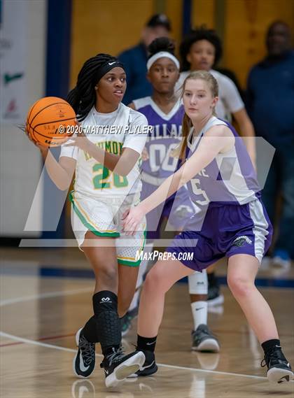 Thumbnail 1 in Village Christian Academy vs. Richmond (MLK Dream Jam at Terry Sanford) photogallery.