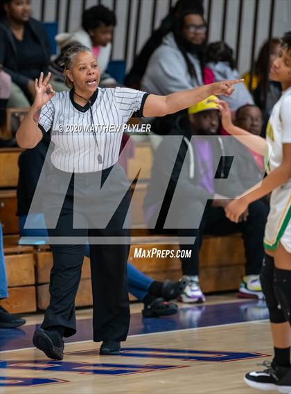 Thumbnail 3 in Village Christian Academy vs. Richmond (MLK Dream Jam at Terry Sanford) photogallery.