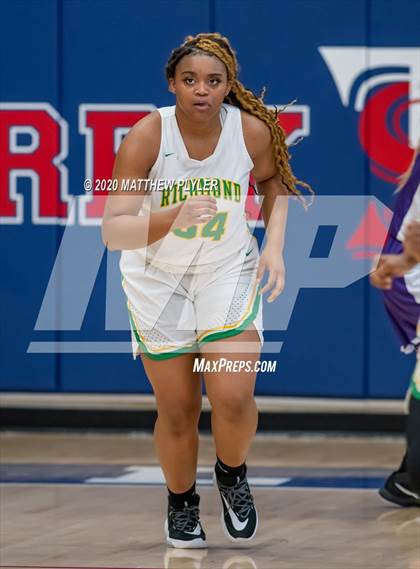 Thumbnail 3 in Village Christian Academy vs. Richmond (MLK Dream Jam at Terry Sanford) photogallery.