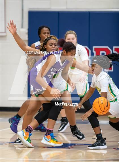Thumbnail 1 in Village Christian Academy vs. Richmond (MLK Dream Jam at Terry Sanford) photogallery.