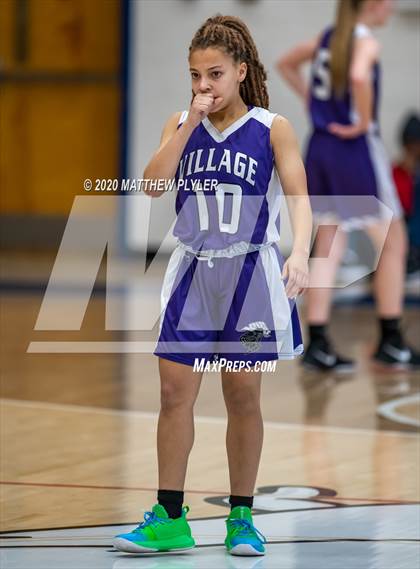 Thumbnail 2 in Village Christian Academy vs. Richmond (MLK Dream Jam at Terry Sanford) photogallery.
