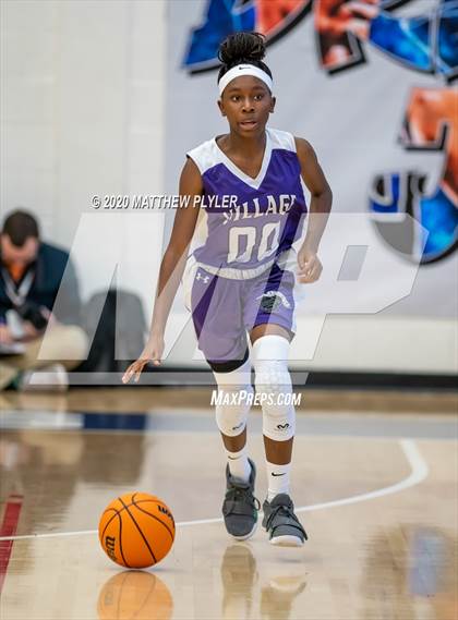Thumbnail 1 in Village Christian Academy vs. Richmond (MLK Dream Jam at Terry Sanford) photogallery.
