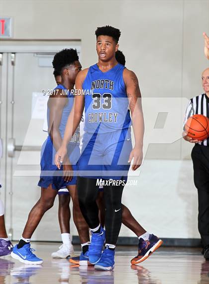 Thumbnail 1 in Humble vs. North Crowley (McDonald's Texas Invitational) photogallery.