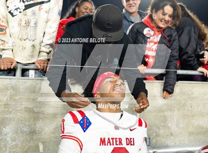 Thumbnail 3 in St. John Bosco vs. Mater Dei (CIF SS Division 1 Final) photogallery.