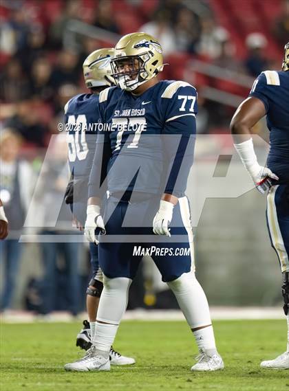 Thumbnail 3 in St. John Bosco vs. Mater Dei (CIF SS Division 1 Final) photogallery.