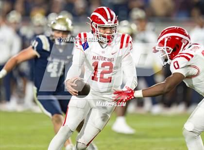 Thumbnail 1 in St. John Bosco vs. Mater Dei (CIF SS Division 1 Final) photogallery.