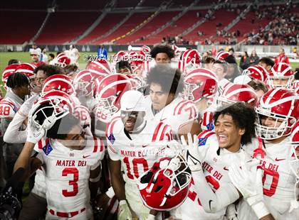 Thumbnail 1 in St. John Bosco vs. Mater Dei (CIF SS Division 1 Final) photogallery.