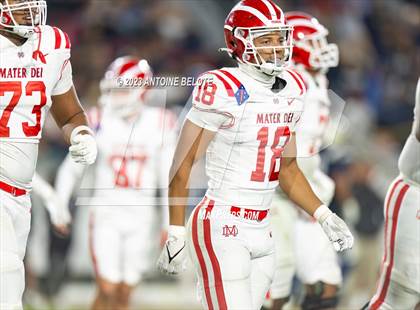 Thumbnail 2 in St. John Bosco vs. Mater Dei (CIF SS Division 1 Final) photogallery.