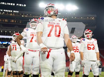 Thumbnail 1 in St. John Bosco vs. Mater Dei (CIF SS Division 1 Final) photogallery.