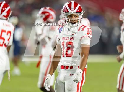 Thumbnail 3 in St. John Bosco vs. Mater Dei (CIF SS Division 1 Final) photogallery.