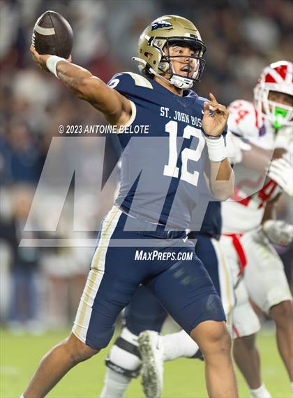 Thumbnail 1 in St. John Bosco vs. Mater Dei (CIF SS Division 1 Final) photogallery.