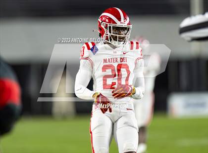 Thumbnail 2 in St. John Bosco vs. Mater Dei (CIF SS Division 1 Final) photogallery.