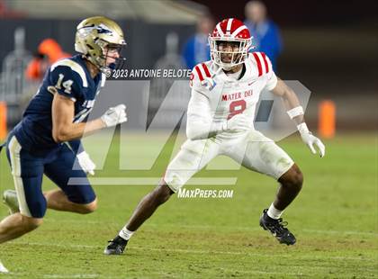 Thumbnail 2 in St. John Bosco vs. Mater Dei (CIF SS Division 1 Final) photogallery.