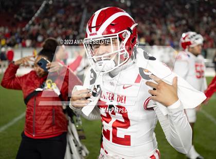 Thumbnail 3 in St. John Bosco vs. Mater Dei (CIF SS Division 1 Final) photogallery.