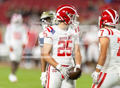 Thumbnail 3 in St. John Bosco vs. Mater Dei (CIF SS Division 1 Final) photogallery.