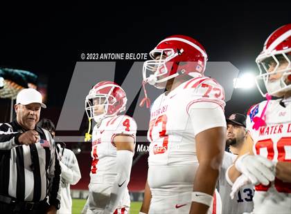 Thumbnail 2 in St. John Bosco vs. Mater Dei (CIF SS Division 1 Final) photogallery.