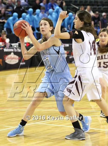 Thumbnail 3 in South Baca [Campo/Vilas/Pritchett] vs. Idalia  (CHSAA 1A Semifinals) photogallery.