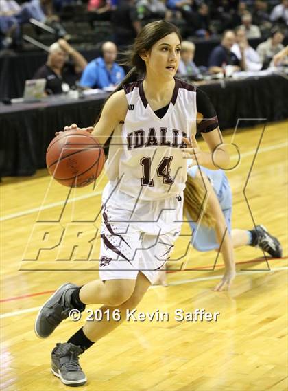 Thumbnail 1 in South Baca [Campo/Vilas/Pritchett] vs. Idalia  (CHSAA 1A Semifinals) photogallery.